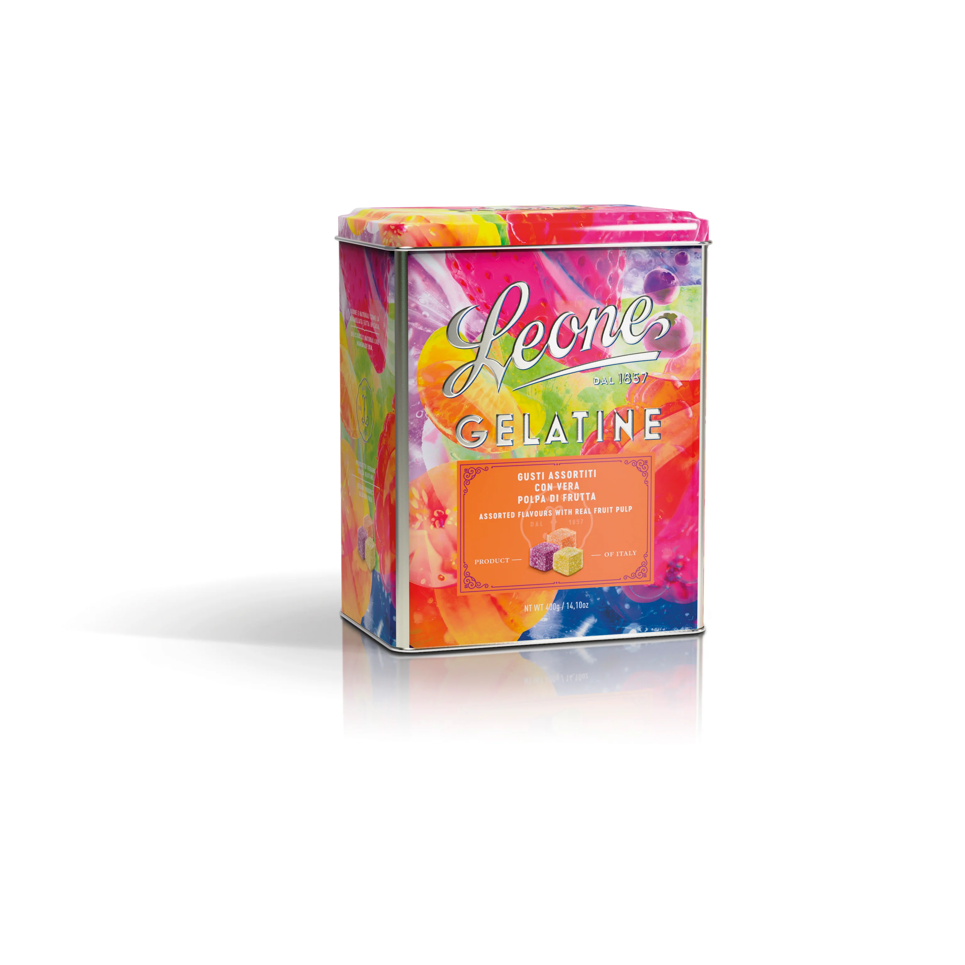 4 Latte large Gelée di frutta