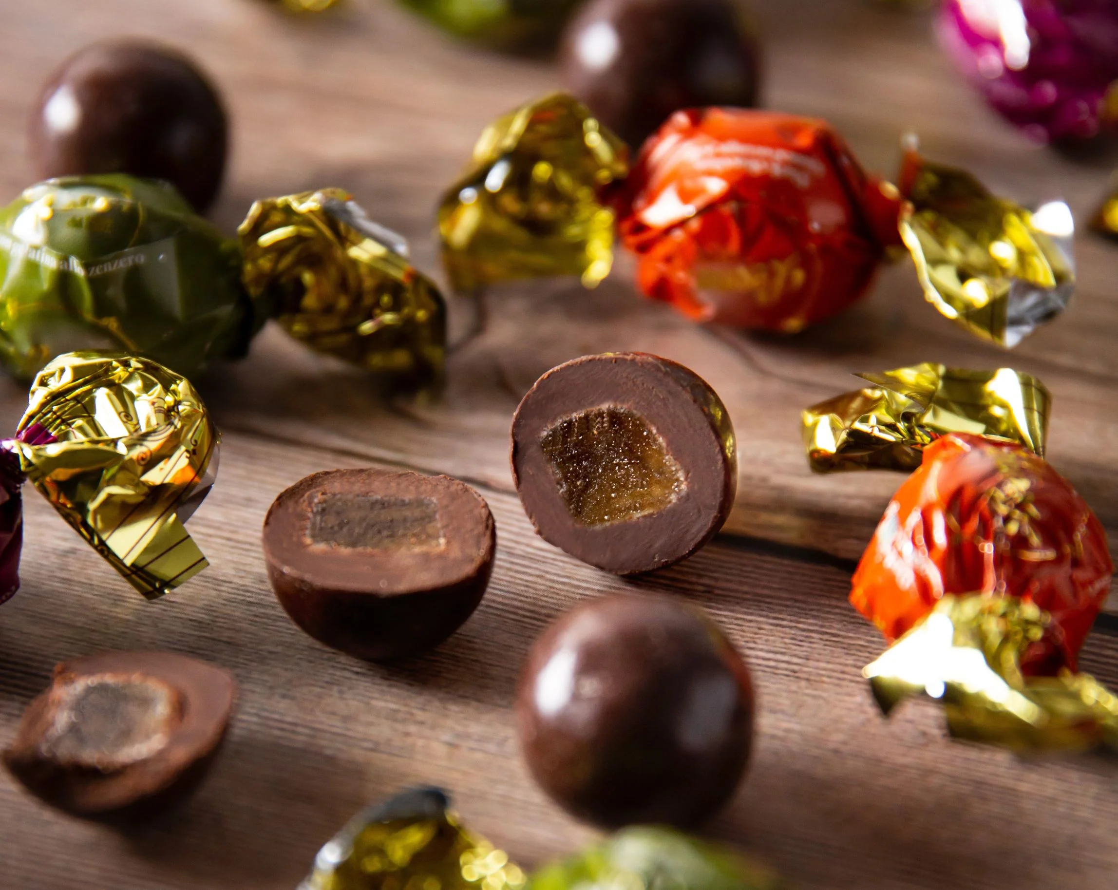 6 Latte Praline Gelée di frutta ricoperte di cioccolato - Image 6