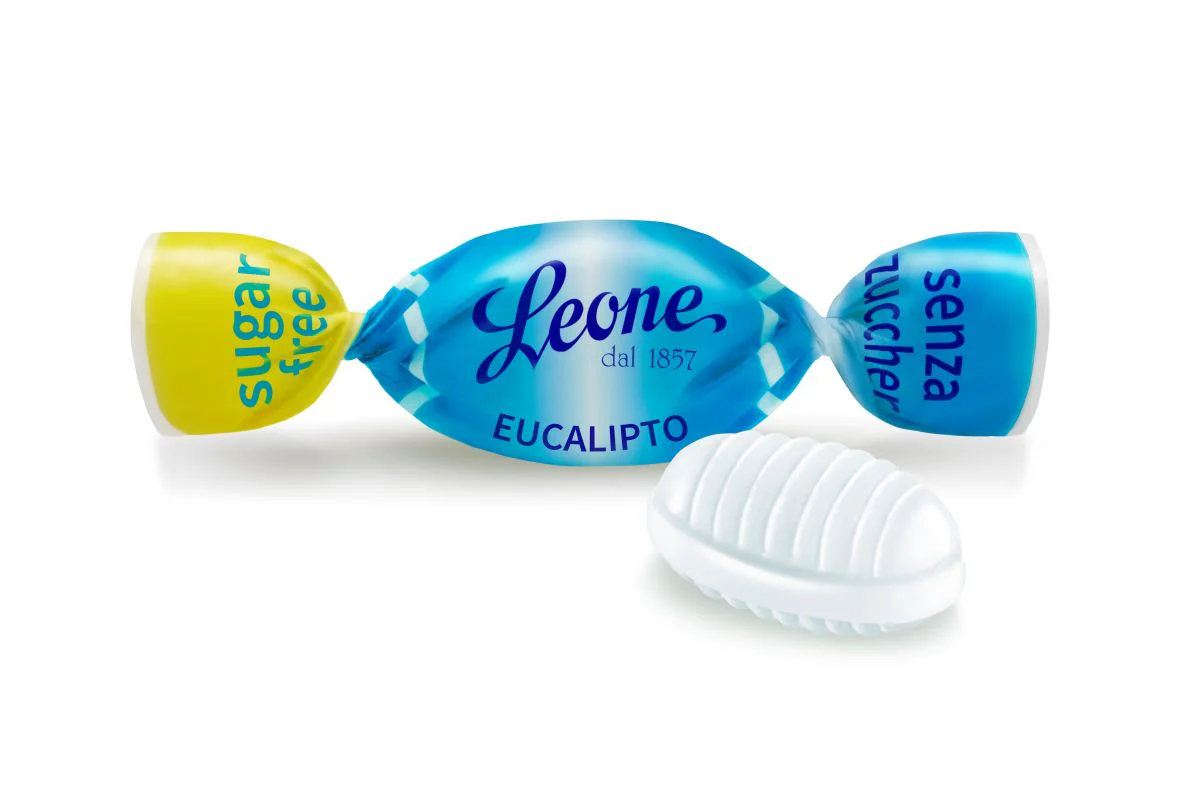 6 Sacchetti Caramelle Senza Zucchero Eucalipto - Image 2