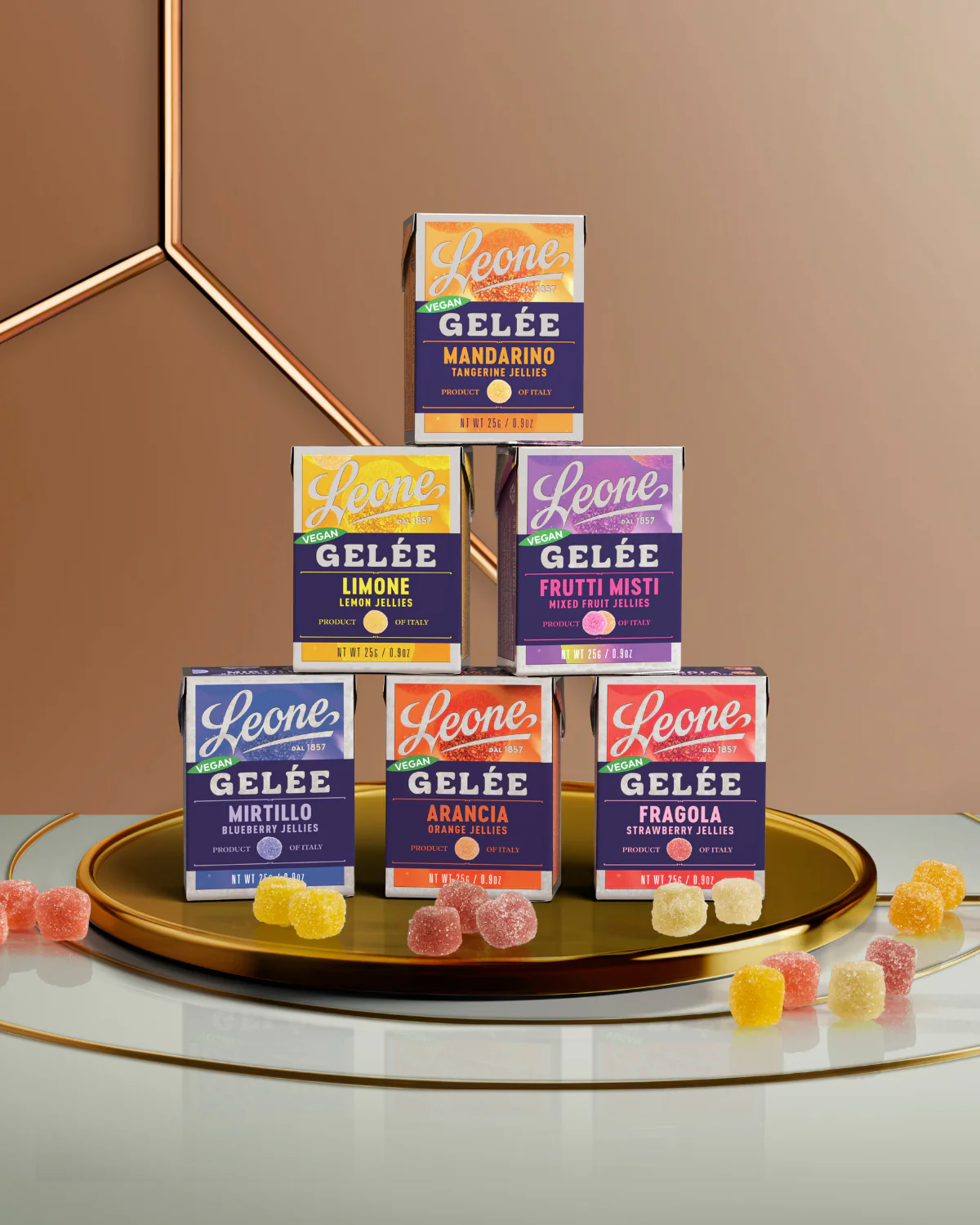 Collezione completa scatolette Gelée 25g