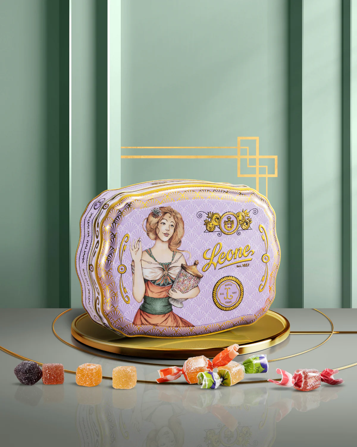 Latta Liberty viola con Gelée