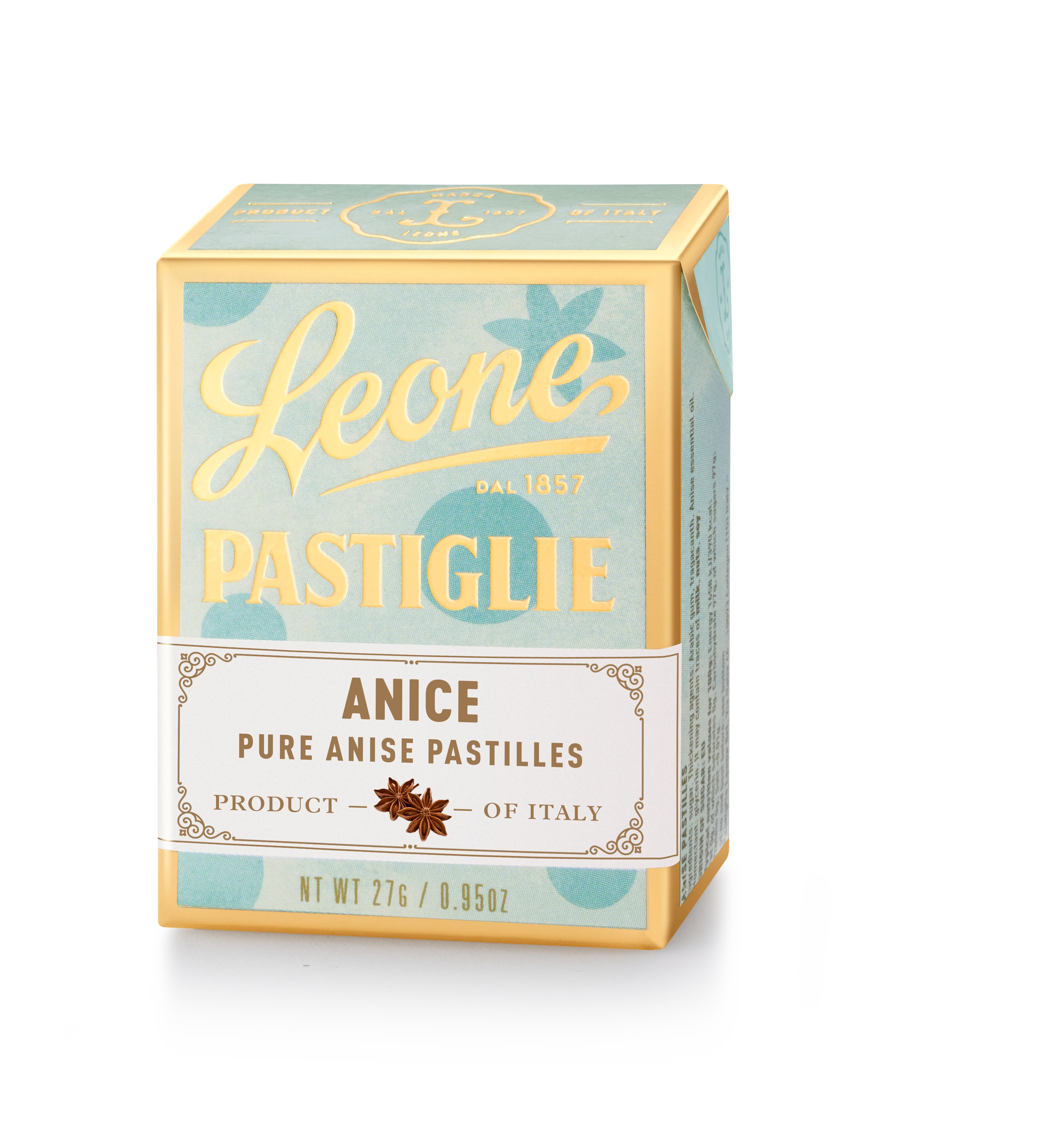 Mini espositore 18 scatolette Pastiglie Anice 27g