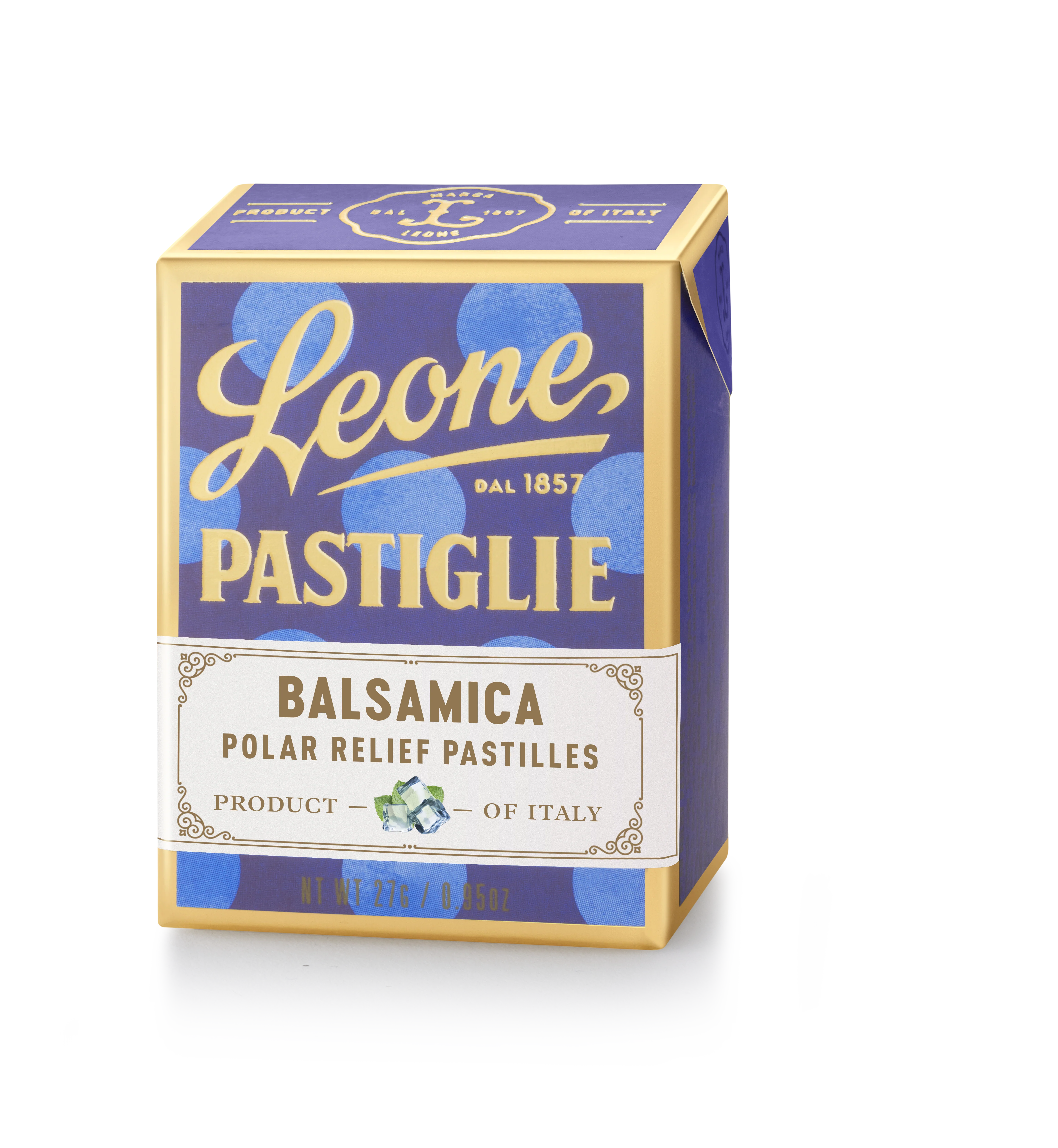 Mini espositore 18 scatolette Pastiglie Balsamica 27g