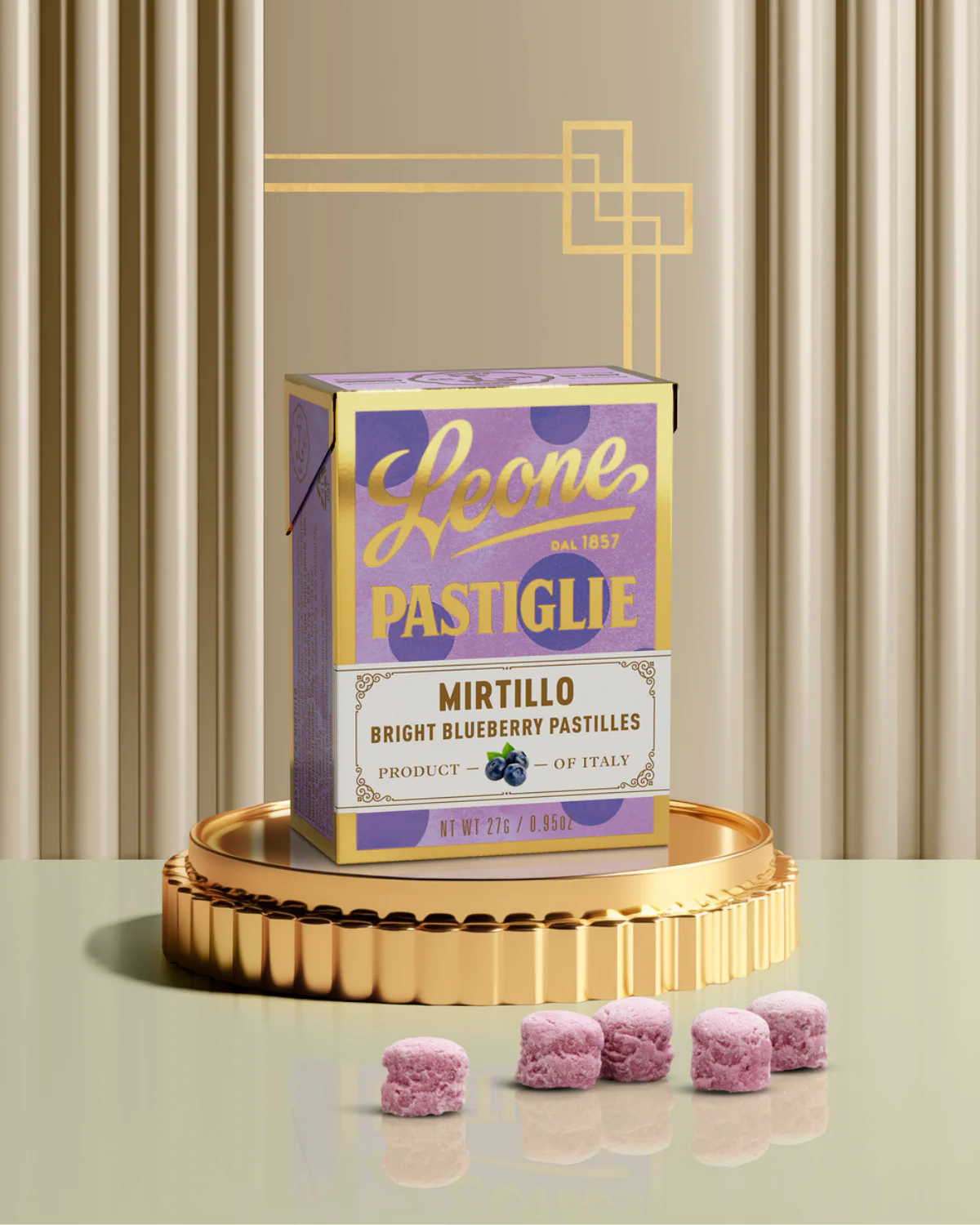 Scatoletta Pastiglie Mirtillo
