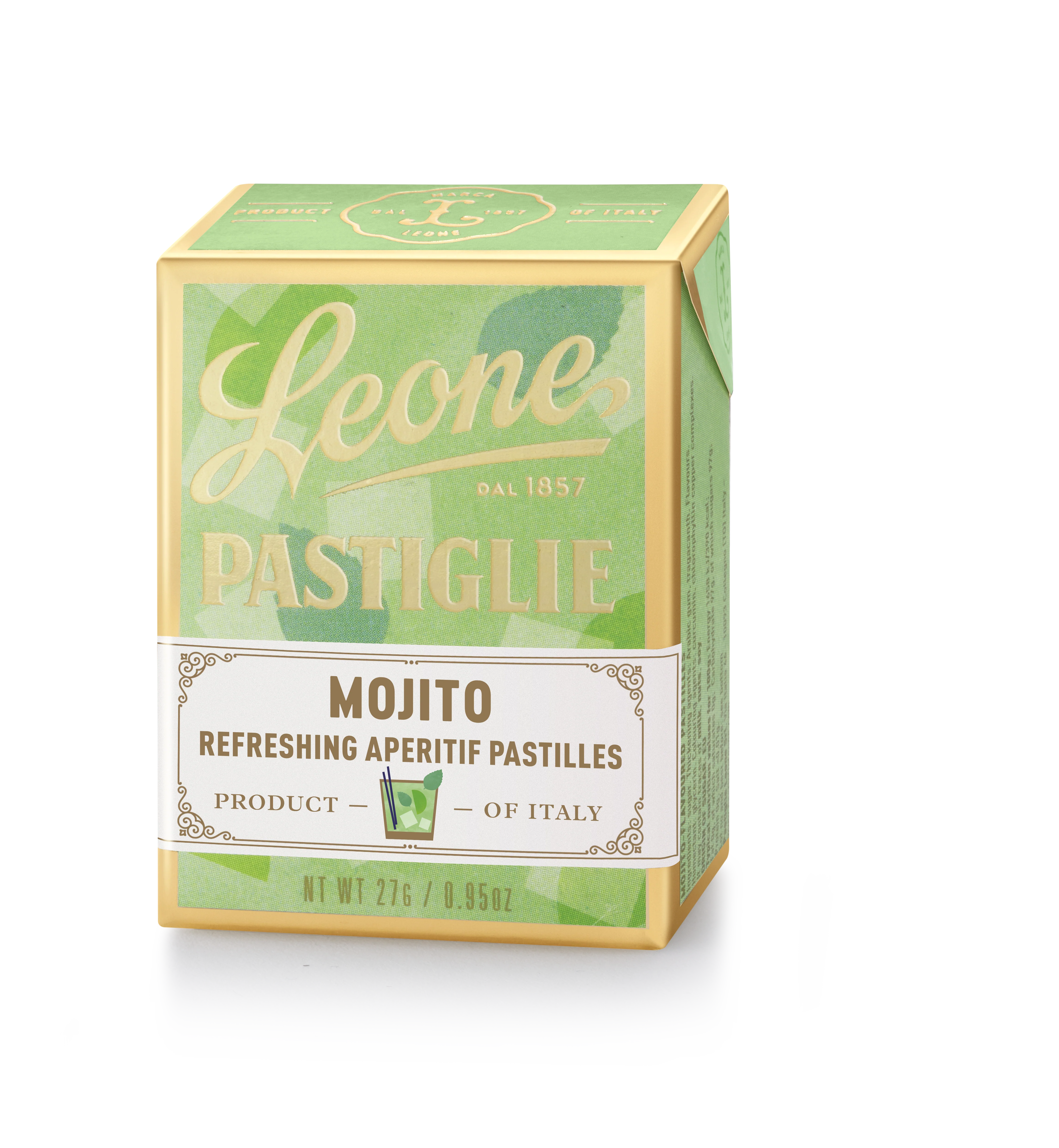 Mini espositore 18 scatolette Pastiglie Mojito 27g