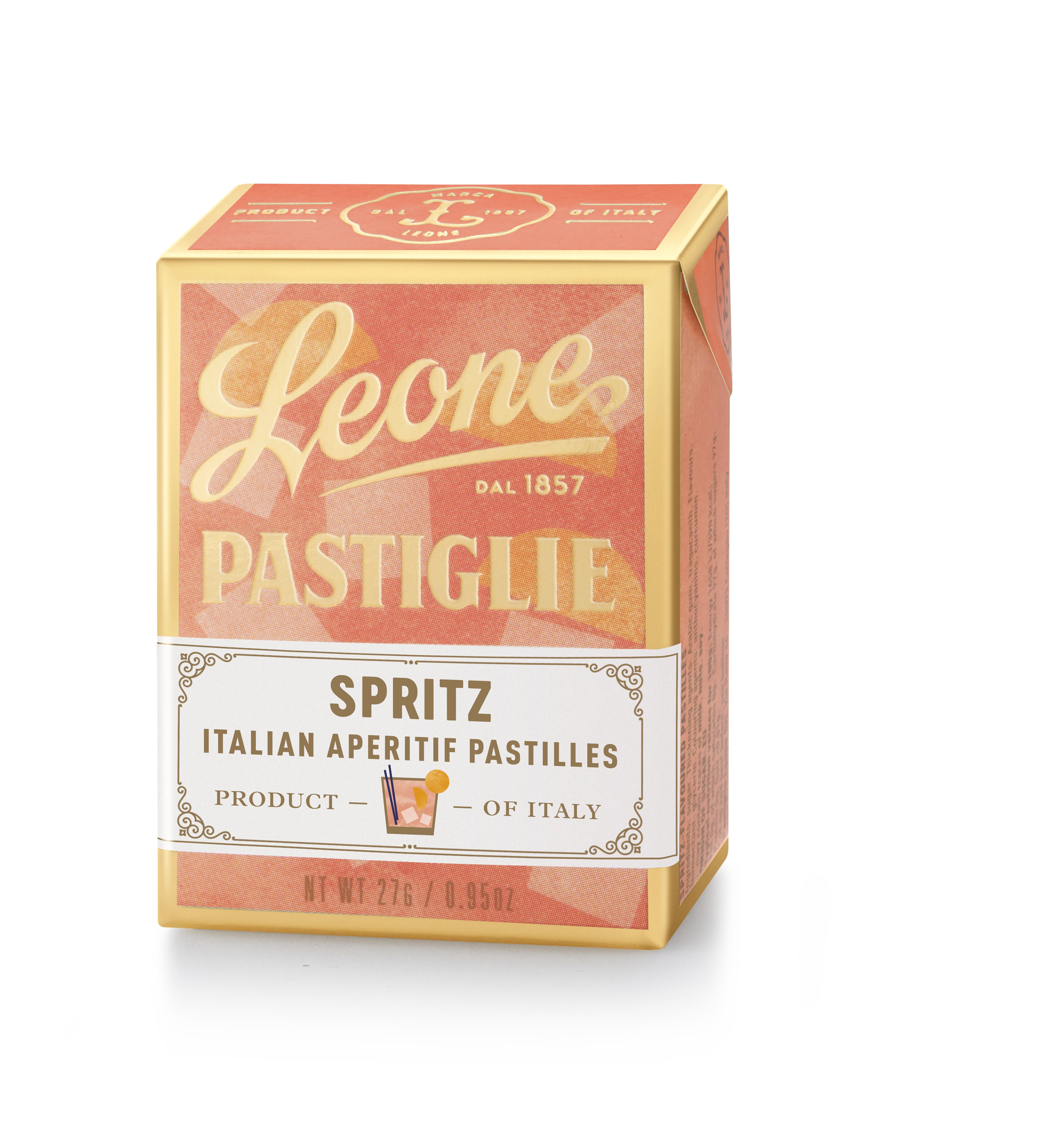 Mini espositore 18 scatolette Pastiglie Spritz 27g