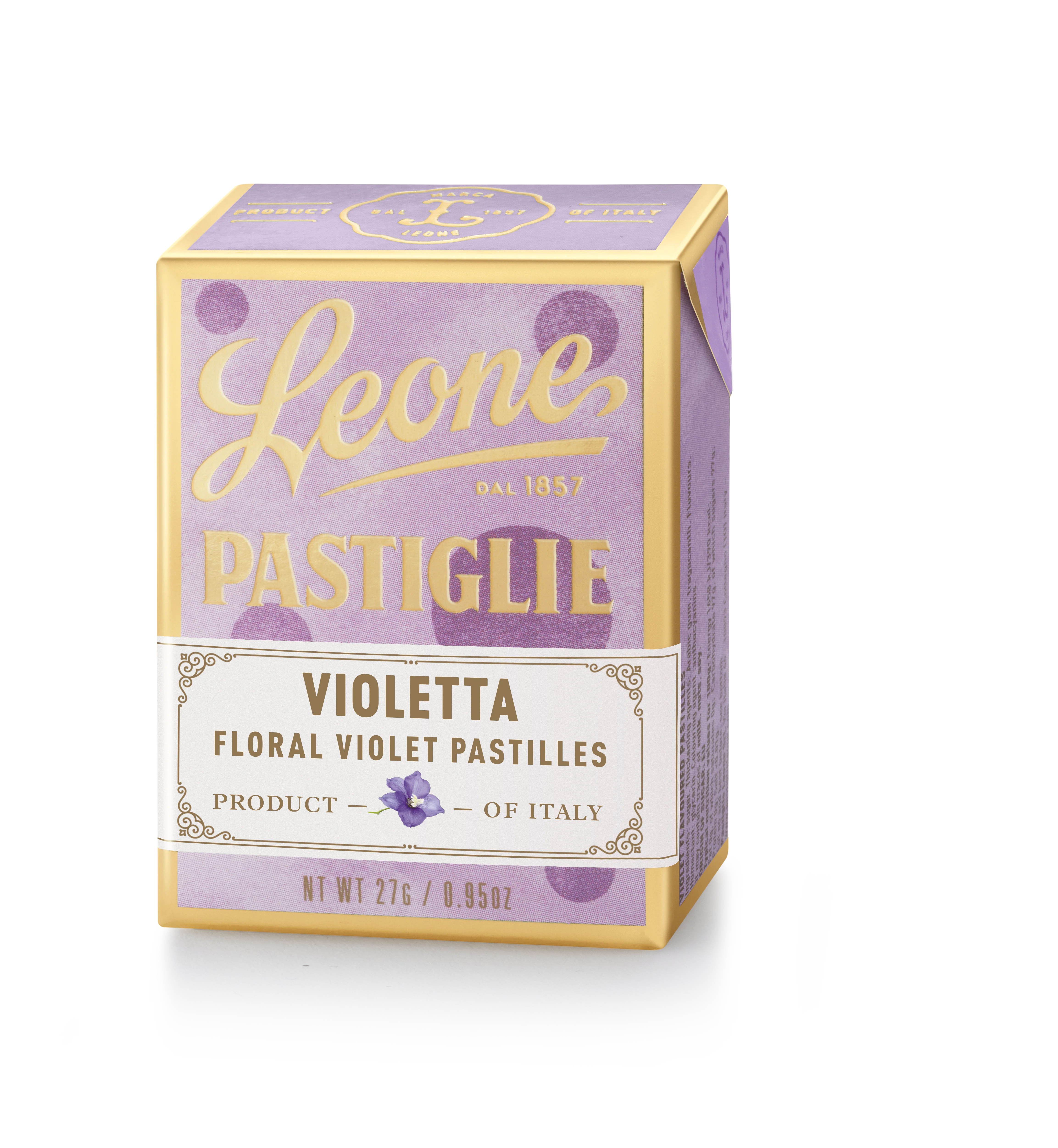 Mini espositore 18 scatolette Pastiglie Violetta 27g