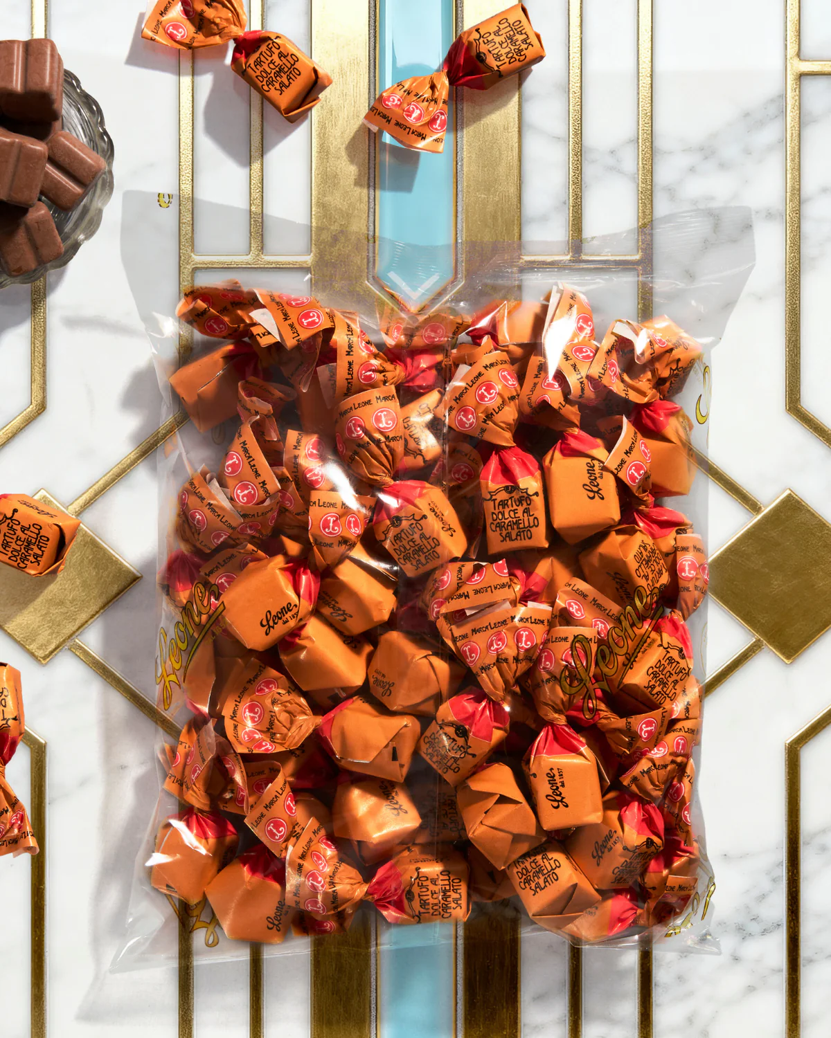 Sacchetto Tartufi al Caramello Salato 500g